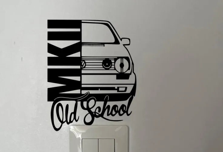 Wall Decor VW Golf MkII, photo 2 of 4 - Wall Hangings & Wall Decor, mk2