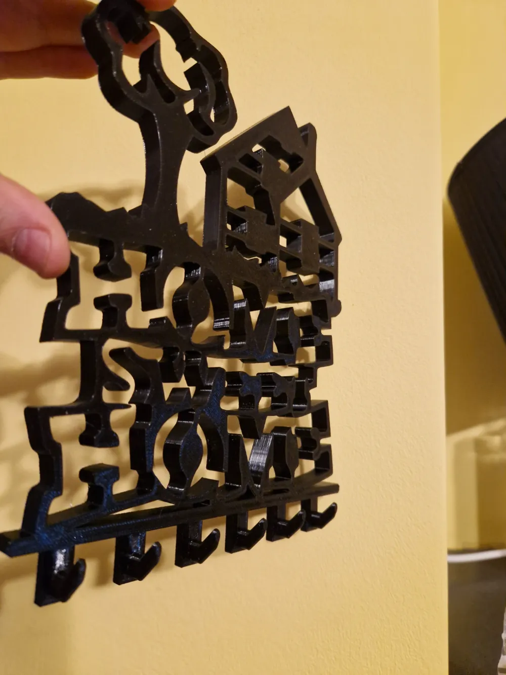 Wall keys hanger decor Home Sweet Home, photo 4 of 4 - Wall keys hanger decor Home Sweet Home Household