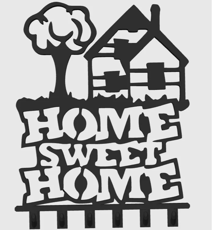 Wall keys hanger decor Home Sweet Home - Decor, in stock in India
