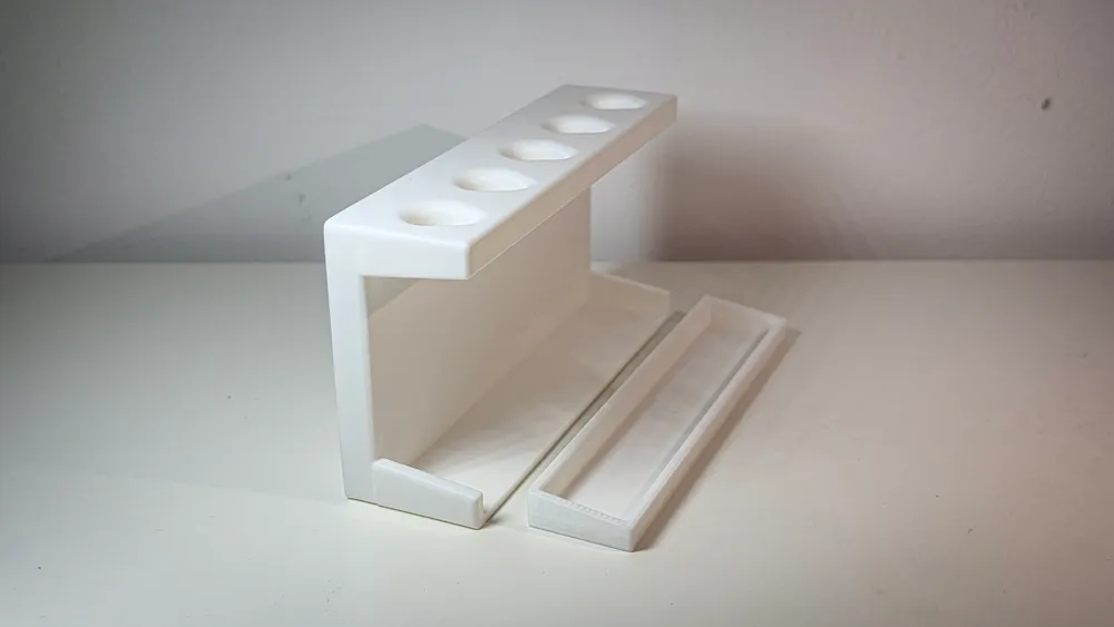 Wall-Mounted Toothbrush Holder, photo 2 of 4 - Wall-Mounted Toothbrush Holder Bath & Personal Care