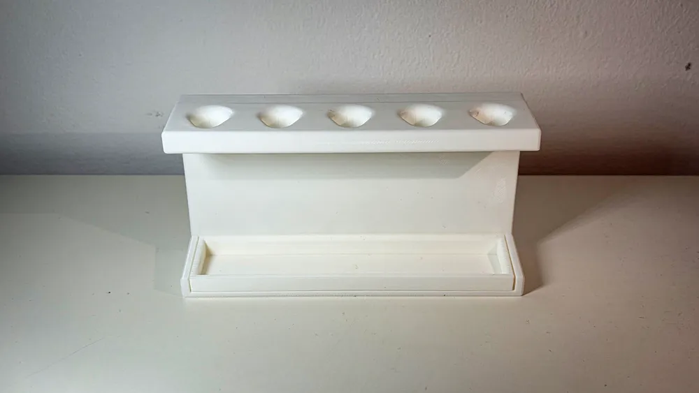 Wall-Mounted Toothbrush Holder, photo 4 of 4 - Wall-Mounted Toothbrush Holder Bath & Personal Care