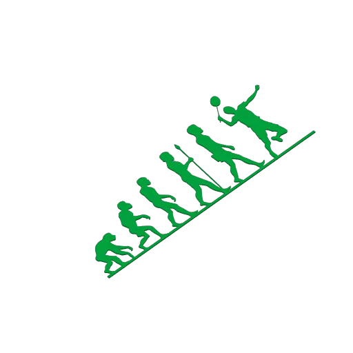 WallArt Badminton Evolution, photo 4 of 4 - WallArt Badminton Evolution Art