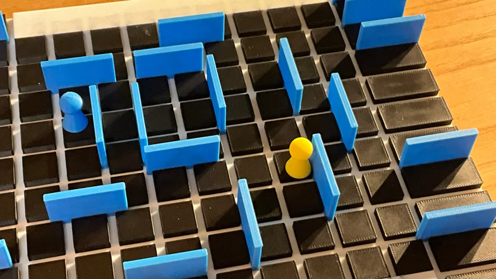 Wallways, a fan-made abstract strategy board, photo 2 of 4 - Wallways, a fan-made abstract strategy board Board Games & Tabletop