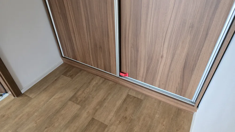 Wardrobe Sliding Door Lock, Cat/Child Proof, photo 4 of 4 - Wardrobe Sliding Door Lock, Cat/Child Proof Pets