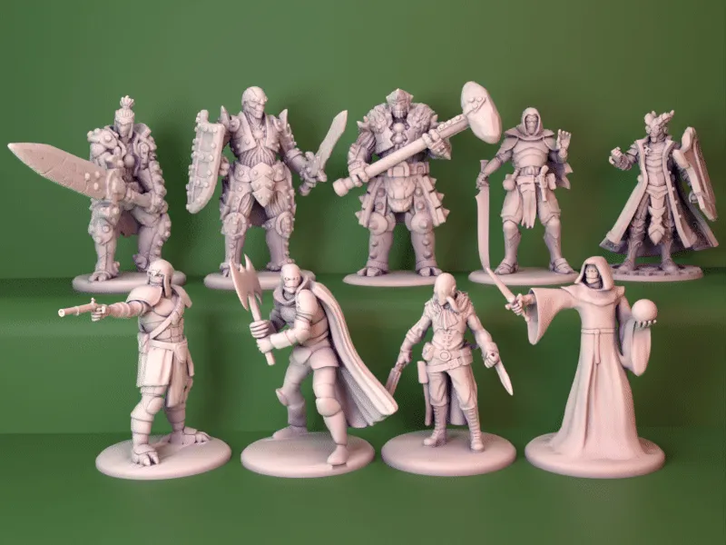 Warforged collection dnd miniatures, photo 4 of 4 - Warforged collection dnd miniatures Board Games & Tabletop