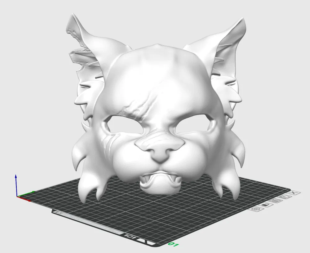 Warriors TigerStar Mask, photo 2 of 4 - Warriors TigerStar Mask Props & Cosplays