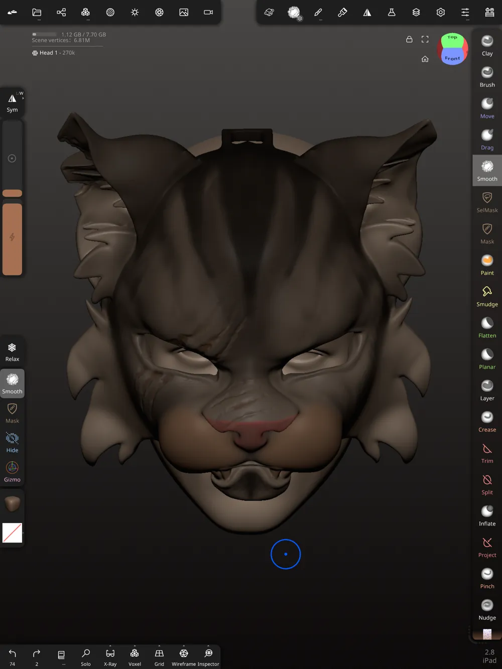 Warriors TigerStar Mask, photo 3 of 4 - Warriors TigerStar Mask Props & Cosplays