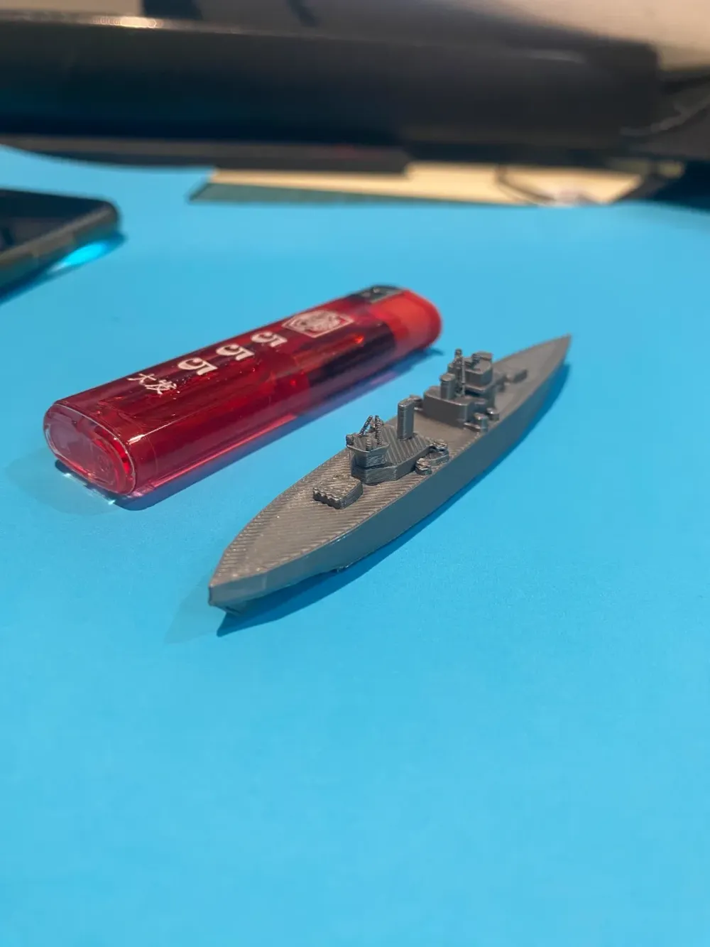 Navy Frigate Warship Miniature, photo 2 of 4 - Model Ships & Boats, military