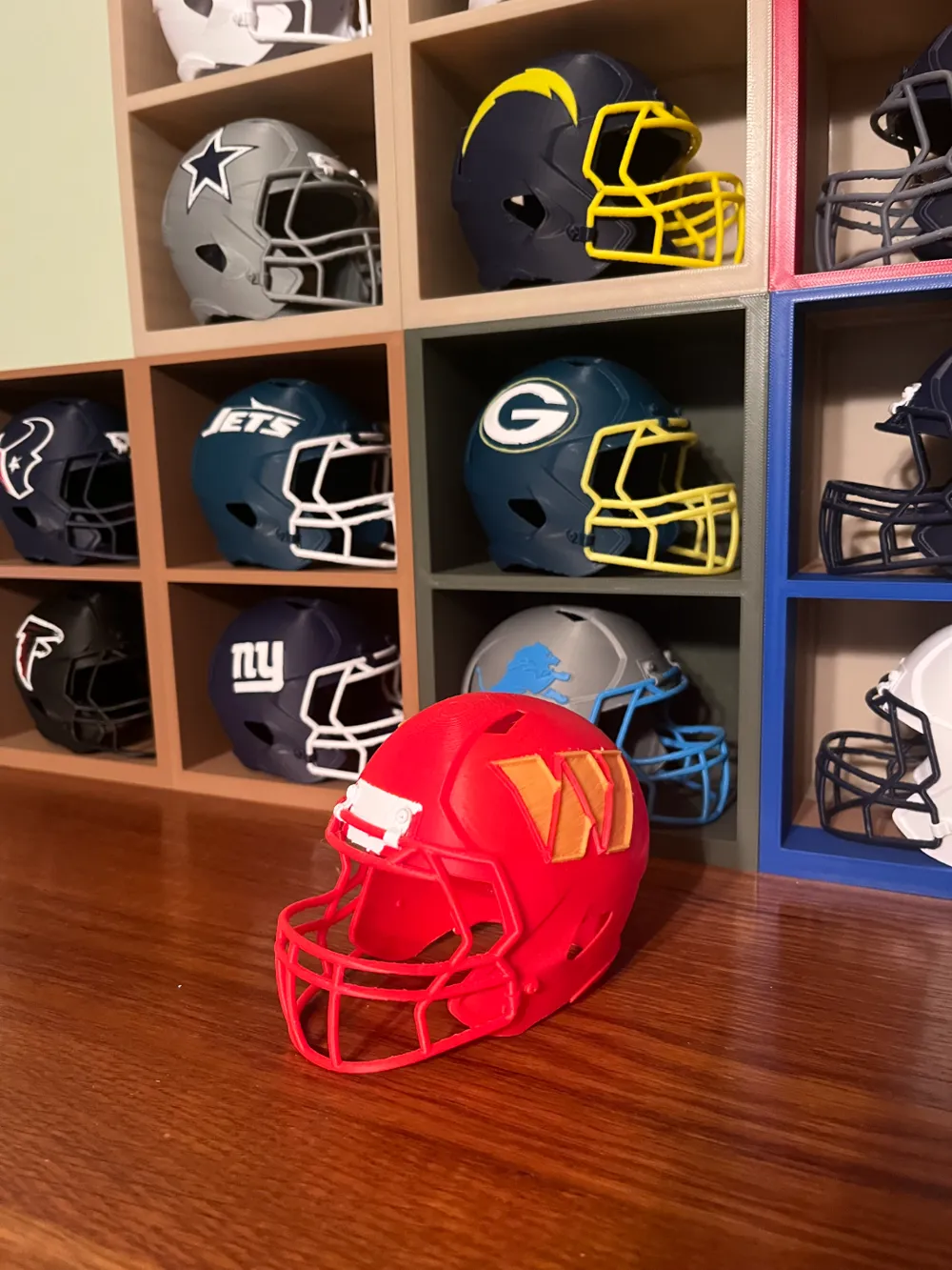 Washington Commanders Football Helmet, photo 4 of 4 - Washington Commanders Football Helmet Sports & Fitness