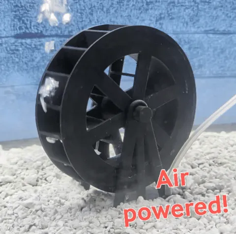 Water wheel for aquarium (Air powered), photo 2 of 4 - Water wheel for aquarium (Air powered) Pets