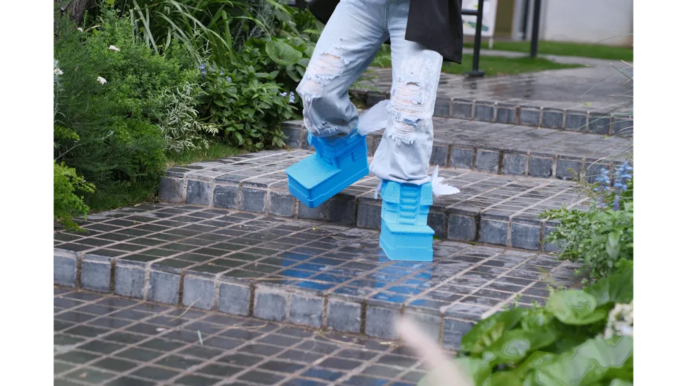 Wearable Boots of swiftness from A Minecraft Movie, photo 3 of 4 - Footwear & Shoe Accessories, shoe