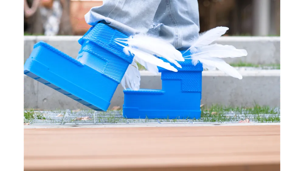 Wearable Boots of swiftness from A Minecraft Movie, photo 4 of 4 - Footwear & Shoe Accessories, shoe