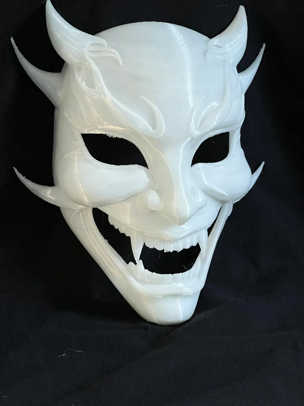 Wearable Mask Collection | Oni Mask, photo 3 of 4 - Wearable Mask Collection | Oni Mask Props & Cosplay