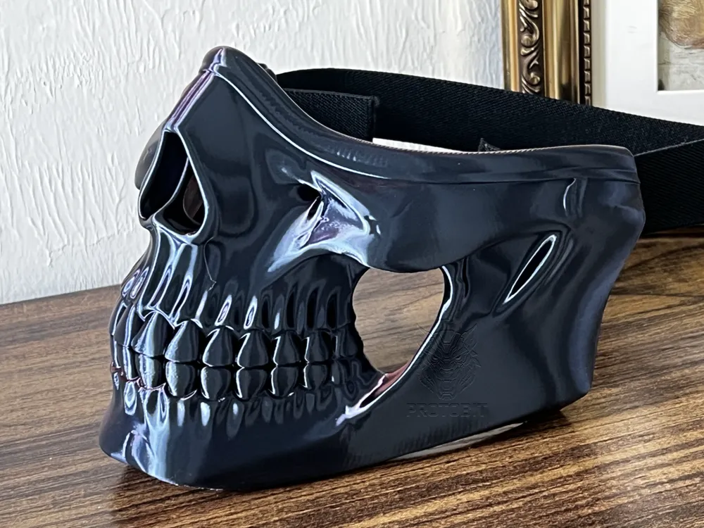 Wearable Mask Collection | Skull Half Mask