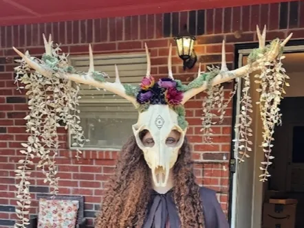 Wendigo/Krampus/Leshen Mask with CONNECTORS
