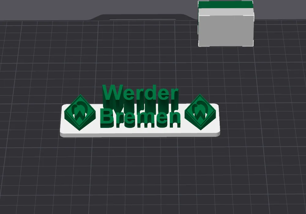 Werder Bremen Logo Desk Plaque