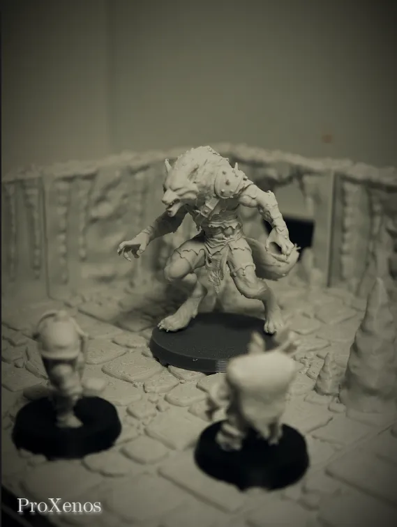 Werewolf Miniature, photo 3 of 4 - Werewolf Miniature Miniatures