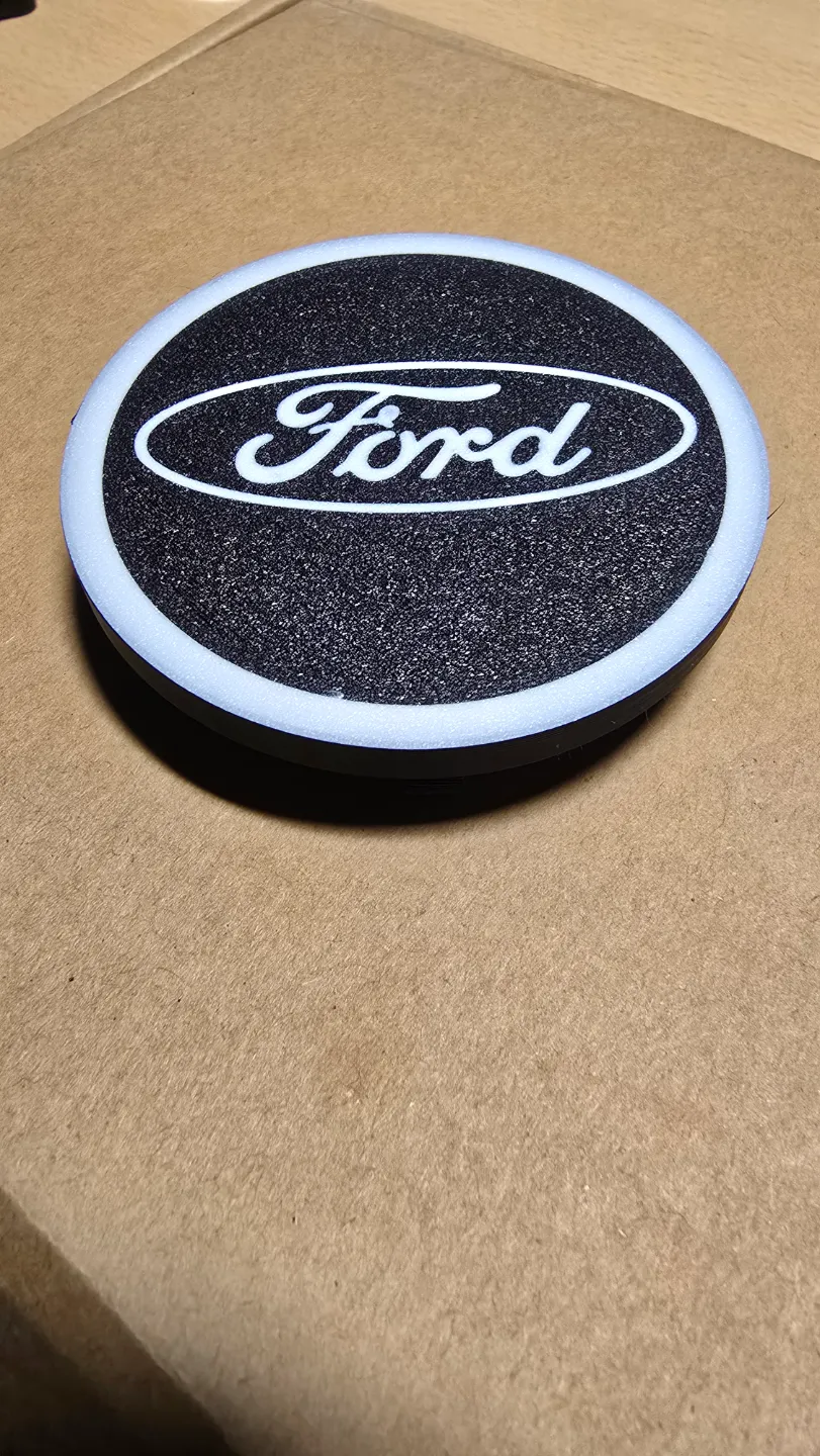 wheel center cap ford 68mm, another view - Valve Caps & Wheel Accessories, wheelcentercaps
