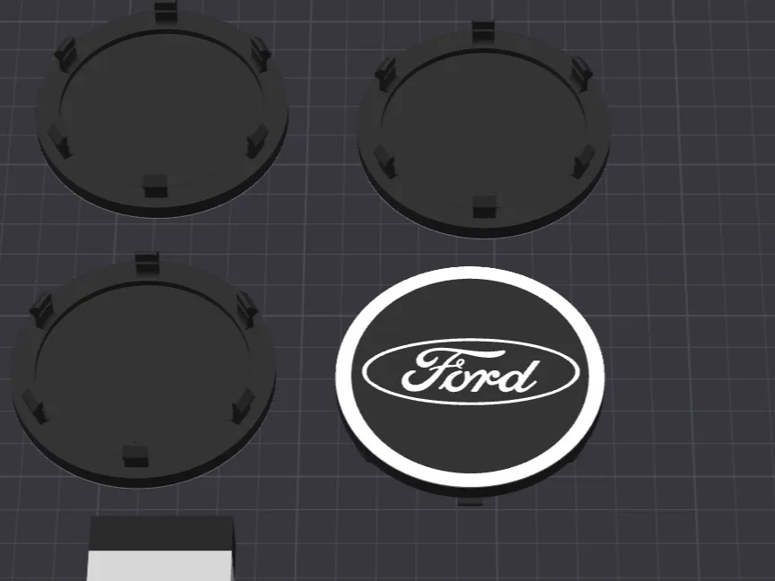 wheel center cap ford 68mm