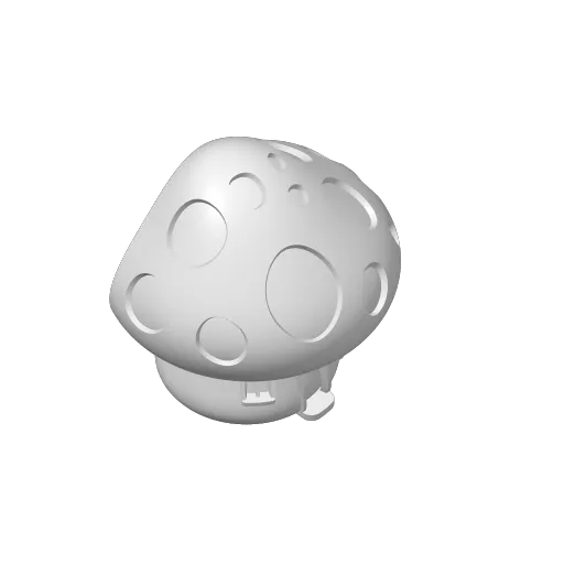 Whimsical Mushroom House & Moon Nightlight Covers, photo 4 of 4 - Whimsical Mushroom House & Moon Nightlight Covers Lamps & Lighting