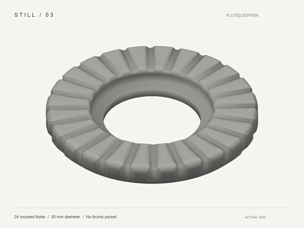 Whoop 5 Rotary Fidget Fluted Ring, photo 3 of 4 - Whoop 5 Rotary Fidget Fluted Ring Toys & Games