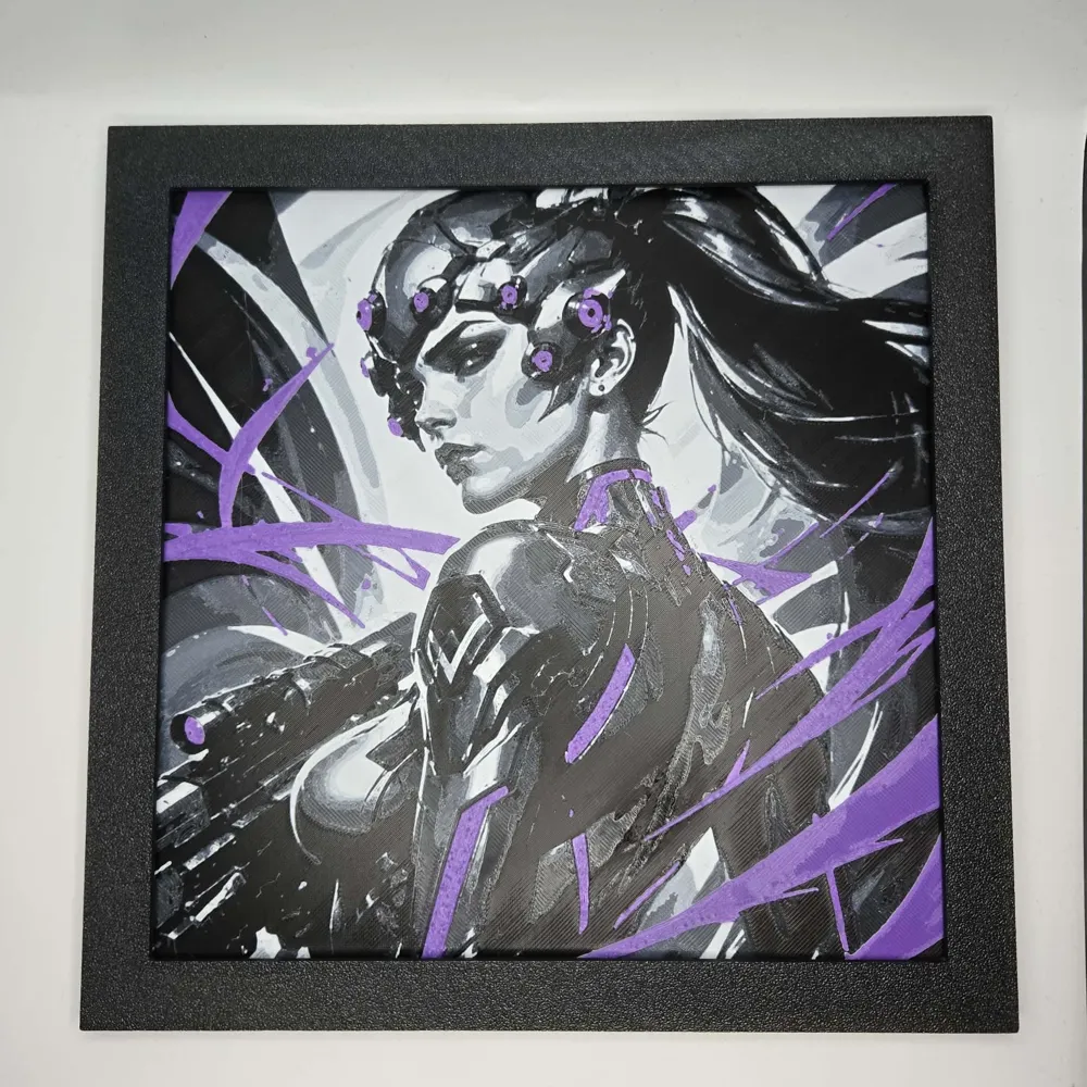 Widowmaker Hueforge, photo 2 of 4 - Widowmaker Hueforge Art
