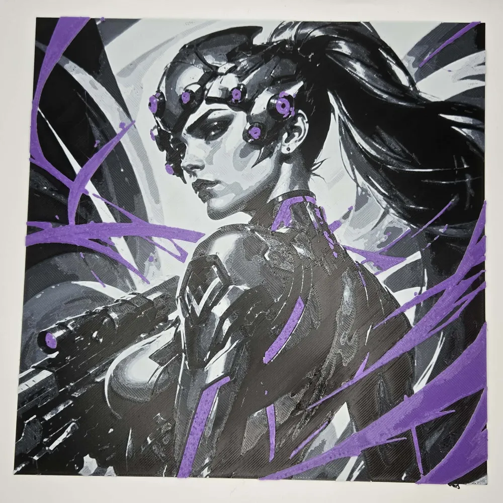 Widowmaker Hueforge, photo 3 of 4 - Widowmaker Hueforge Art