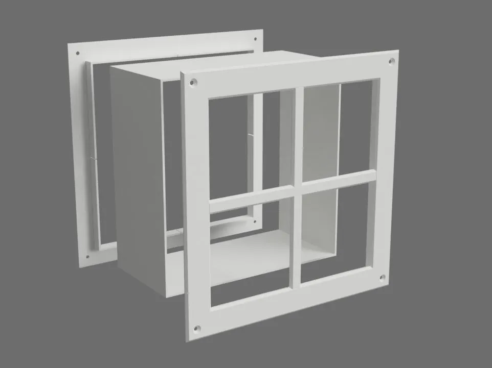 Window for Dog or Cat house. 230x230mm - Cat Beds, Shelves & Houses, in stock