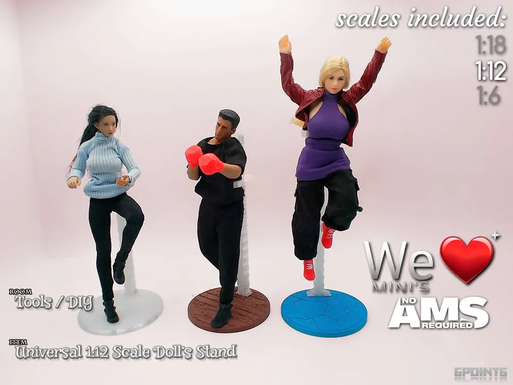 Universal 1:12 Scale Doll Stand - Dolls & Pretend Play, in stock in India