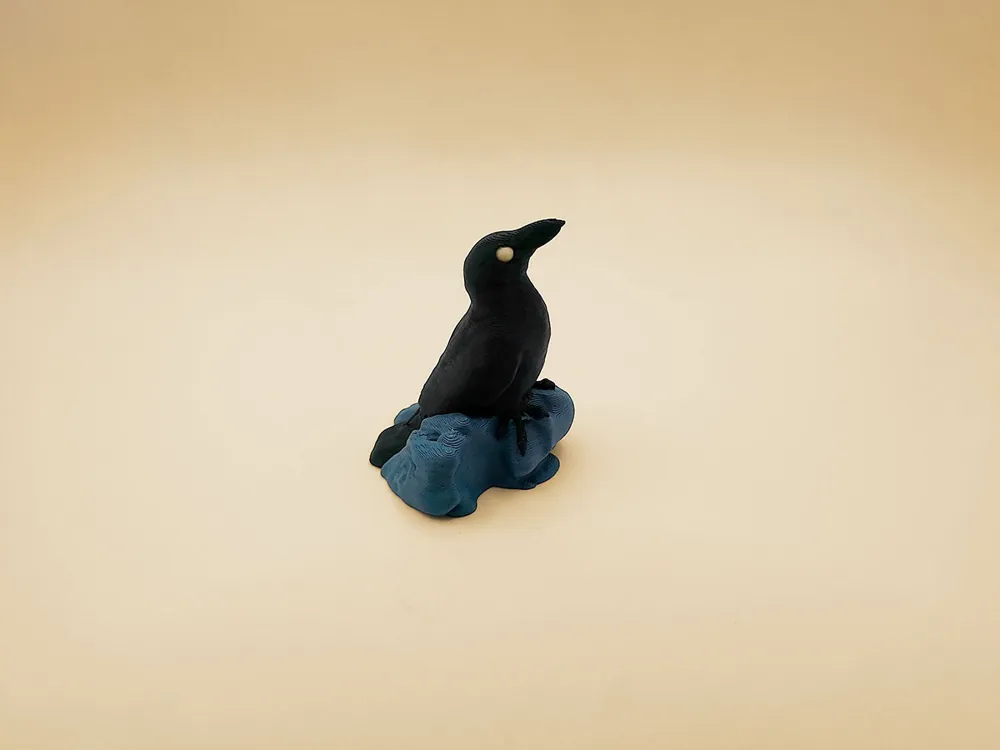 Witch's Dusk Raven, photo 3 of 4 - Witch's Dusk Raven Miniatures
