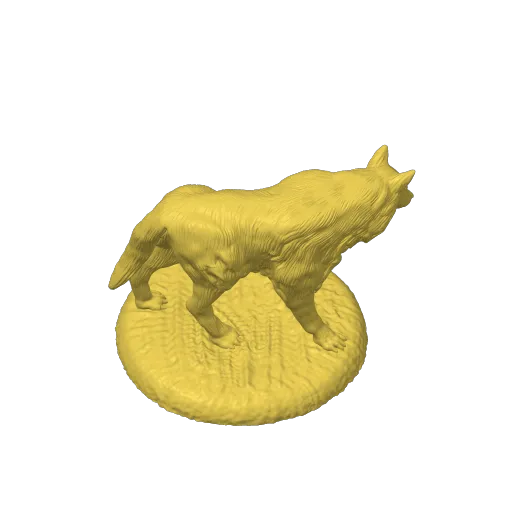 Wolf dnd miniature, photo 4 of 4 - Wolf dnd miniature Board Games & Tabletop