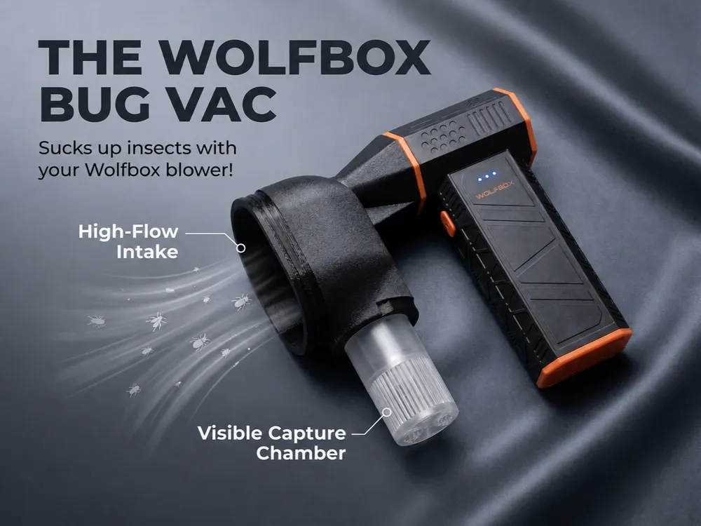 WolfBox Bug Vac Adaptor - Gadgets, in stock in India