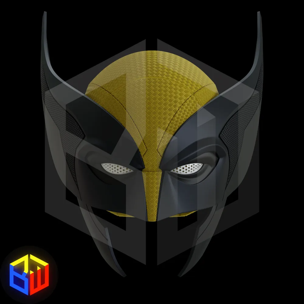 Wolverine Textured Helmet V3, photo 3 of 4 - Wolverine Textured Helmet V3 Props & Cosplay