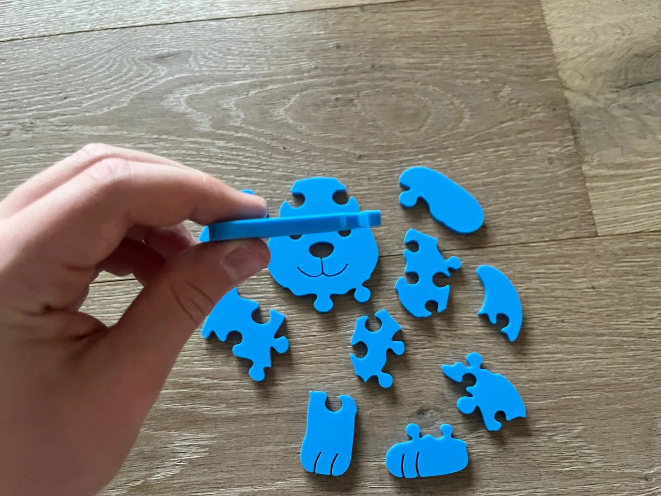 3D Hundepuzzle für Kinder im Holz-Stil, photo 3 of 4 - 3D Hundepuzzle für Kinder im Holz-Stil Toys, Games & Hobbies