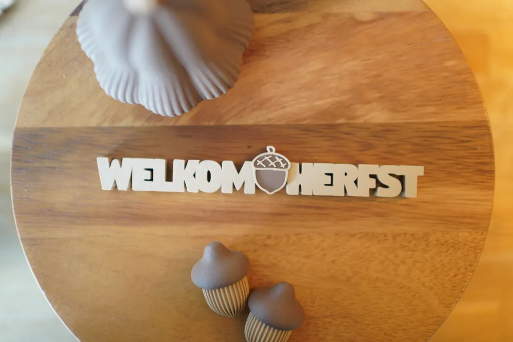 Welkom herfst (Nederlands), photo 2 of 4 - Welkom herfst (Nederlands) Home Decor Items