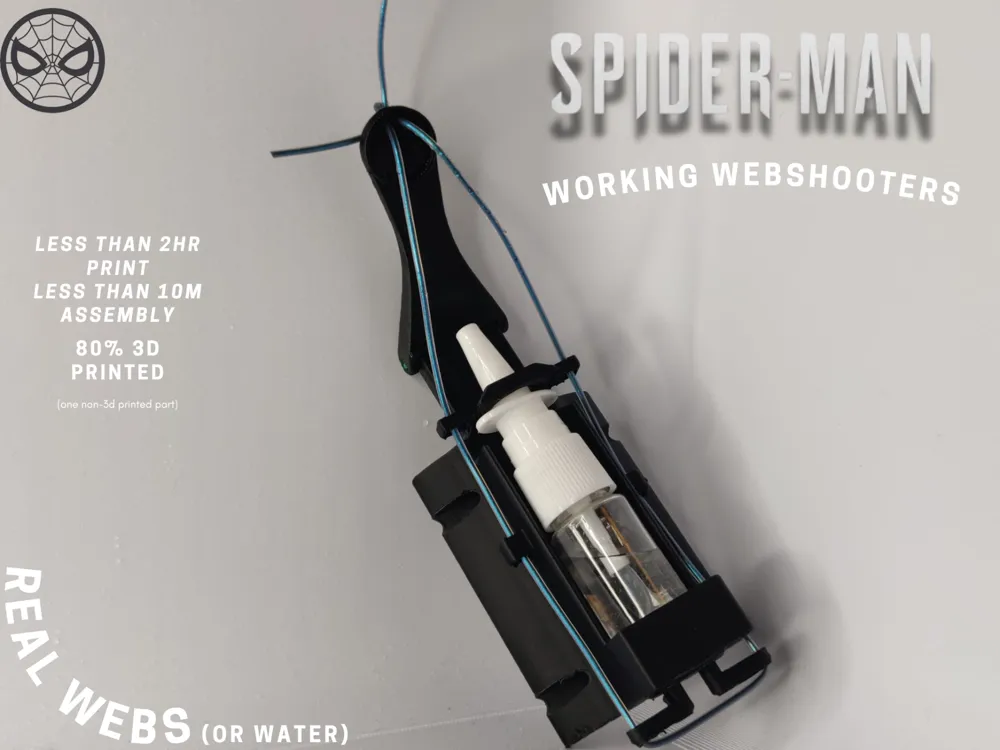 Working Spider-Man Webshooter, photo 2 of 3 - Working Spider-Man Webshooter Props & Cosplays