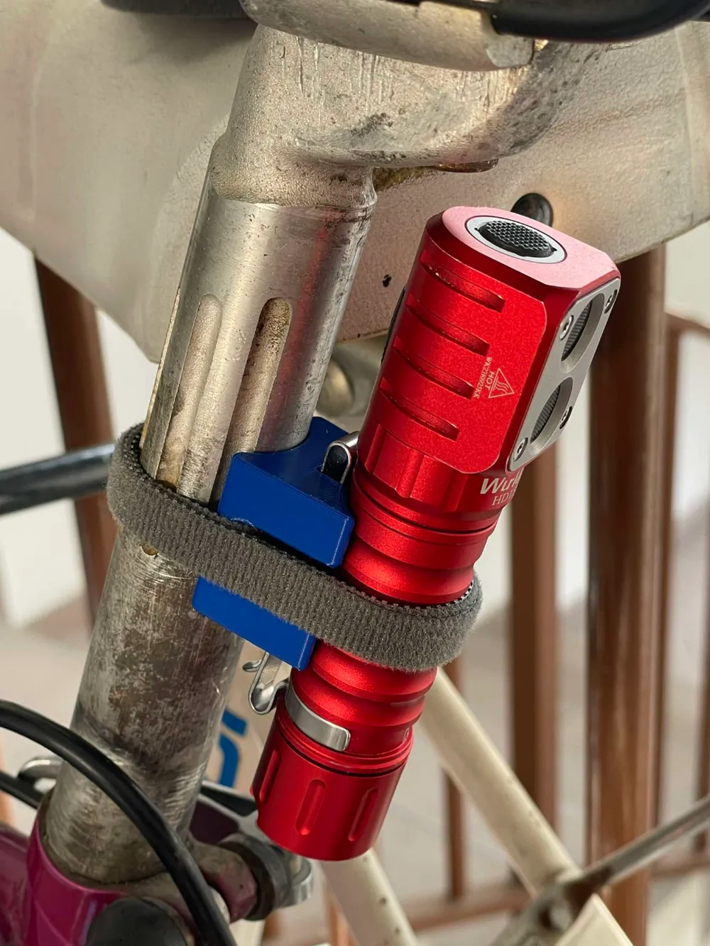 Wurkkos HD15/HD15R bicycle mount, photo 4 of 4 - Wurkkos HD15/HD15R bicycle mount Hobby & DIY