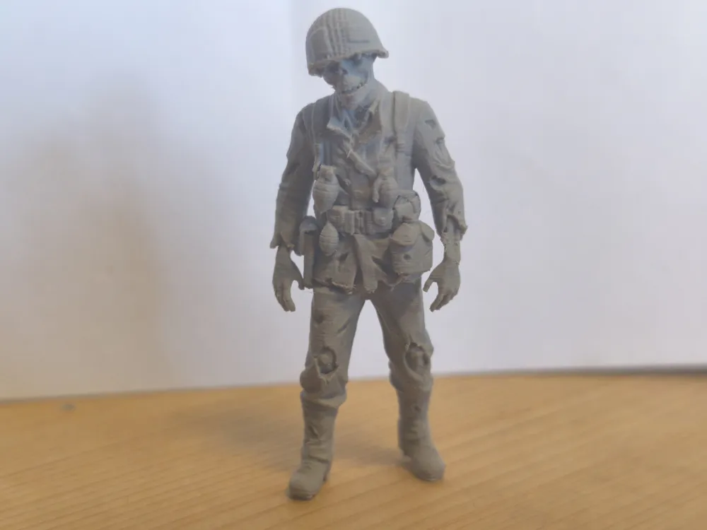 WWII Amerikanischer Soldat Zombie 1:35, photo 3 of 4 - WWII Amerikanischer Soldat Zombie 1:35 Miniatures