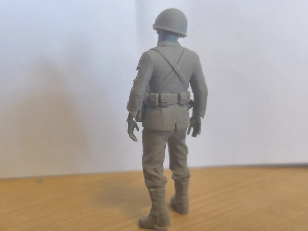 WWII Amerikanischer Soldat Zombie 1:35, photo 4 of 4 - WWII Amerikanischer Soldat Zombie 1:35 Miniatures