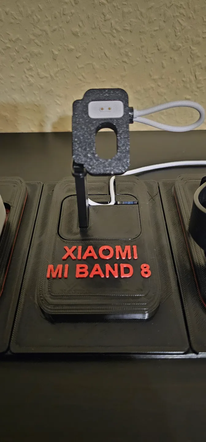 Gridfinity Stand for Xiaomi Mi Band 8, photo 2 of 4 - Gridfinity Stand for Xiaomi Mi Band 8 Tools