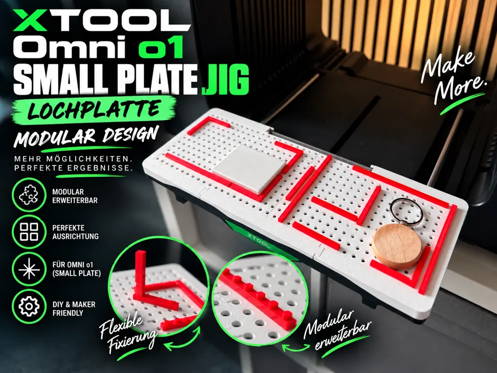 xTool Omni O1 Jig Lochplatte für kleine Platte - Other Hobby & DIY, in stock in India