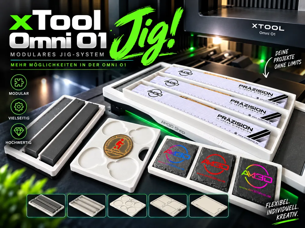xTool Omni O1 modular Jig System