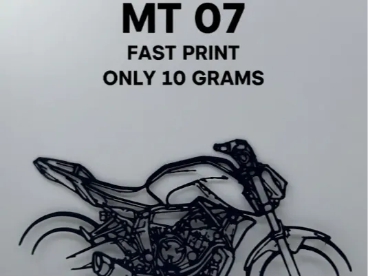 Yamaha MT07 Silhouette