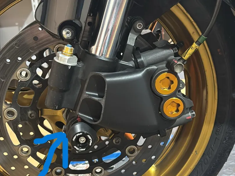 yamaha r6 2006-2016 convogliatore freni doppio