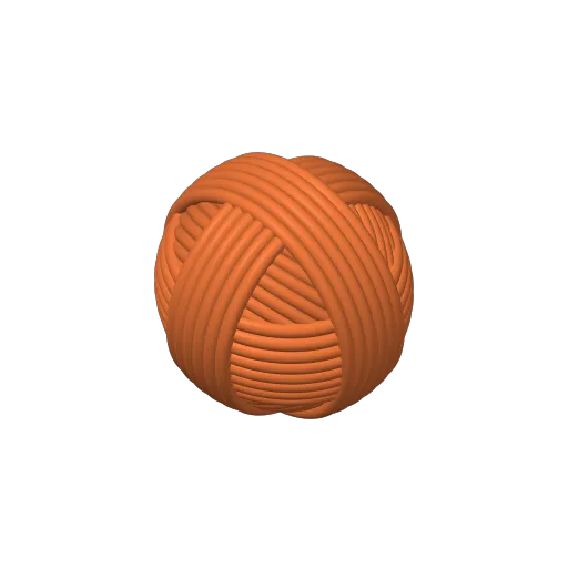 Yarn Ball Rattle Toy, photo 3 of 3 - Yarn Ball Rattle Toy Pets