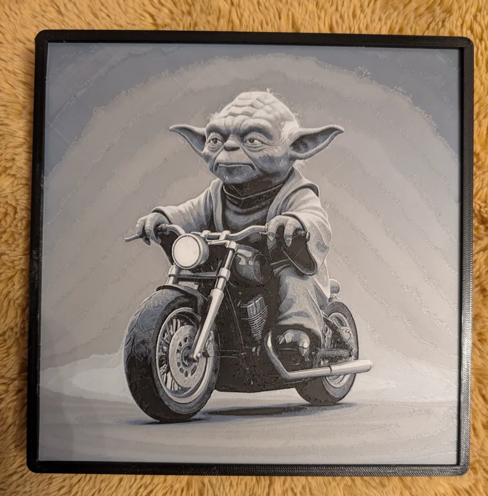 Yoda Riding a Motorbike, photo 2 of 4 - Yoda Riding a Motorbike Car & Vehicle