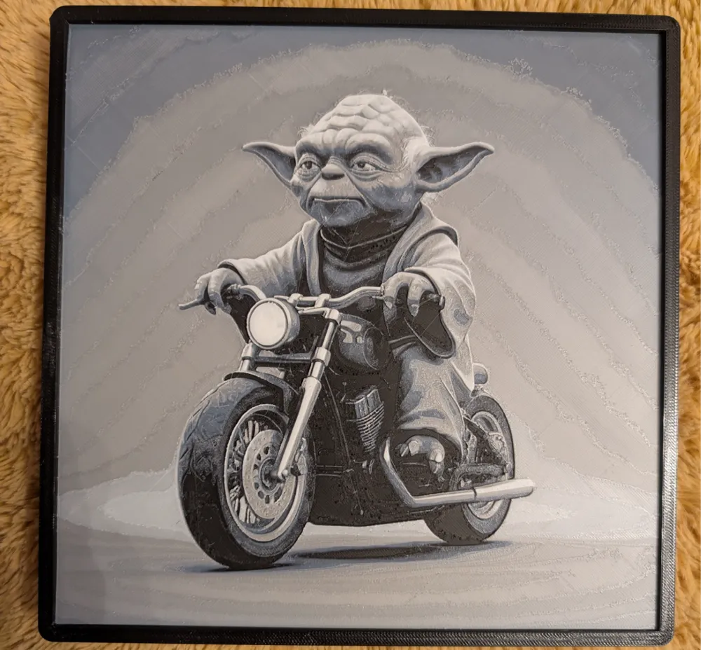Yoda Riding a Motorbike, photo 3 of 4 - Yoda Riding a Motorbike Car & Vehicle