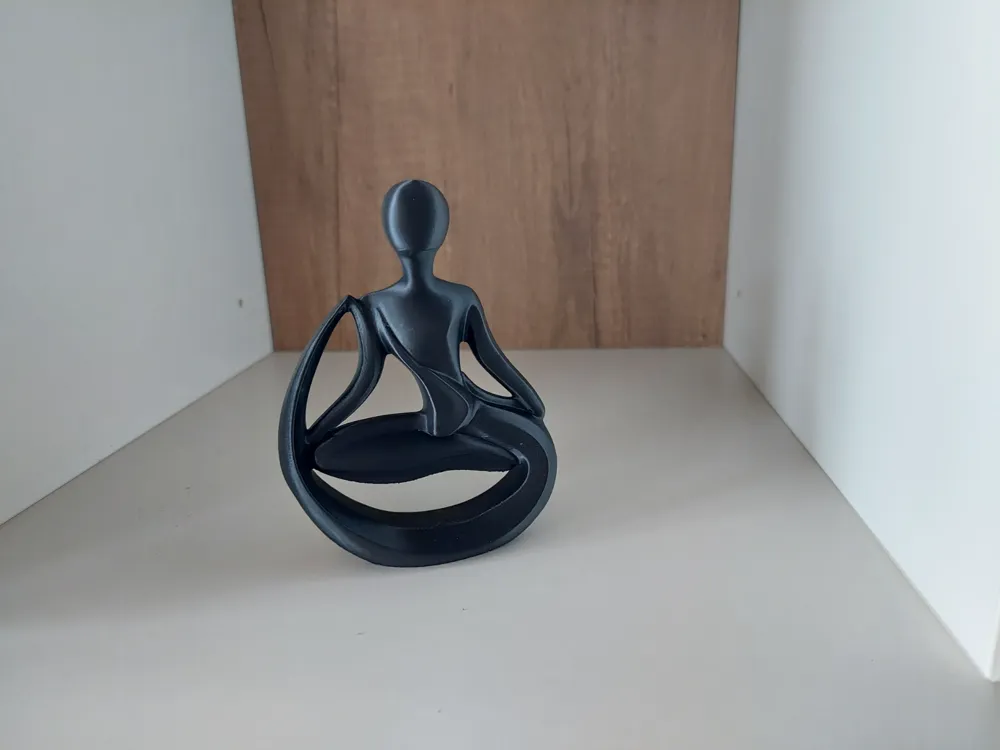yoga sculpture