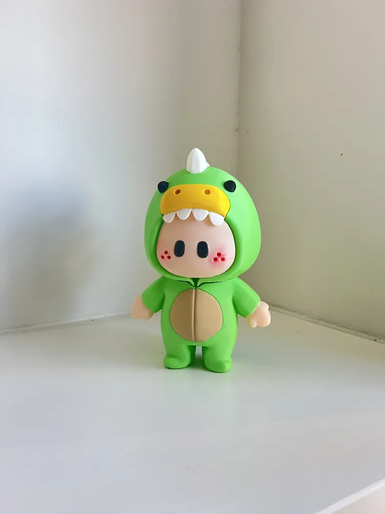 Yoyo in Dinosaur Suit Figure, photo 3 of 5 - Spinning Tops & Classic Toys, Toy