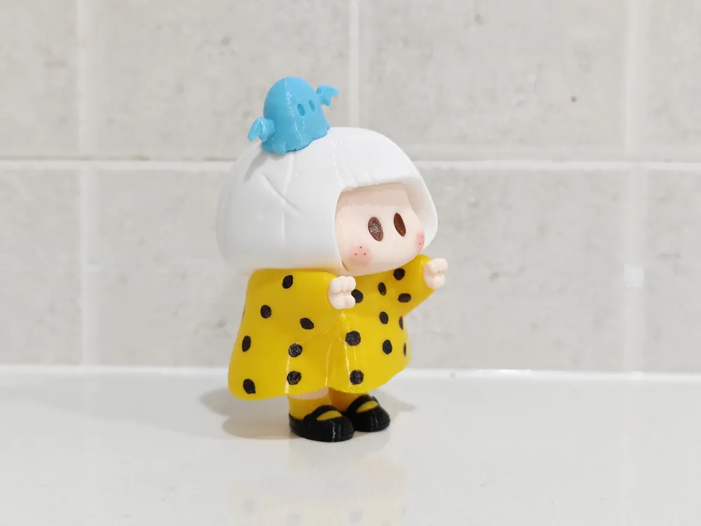 Yoyo Polka Dot Figure, Split Parts, photo 3 of 4 - Spinning Tops & Classic Toys, Kids & Baby